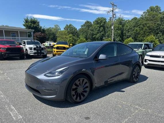 TESLA MODEL Y 2022 7SAYGDEF4NF373041 image